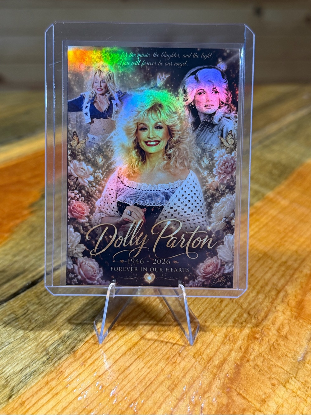 Dolly Parton Custom Tribute Trading Card